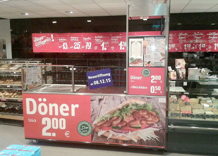 REWE testet Döner-Konzept