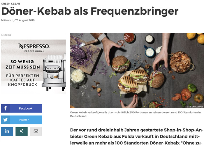 Döner-Kebab als Frequenzbringer